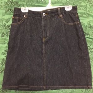 Denim skirt